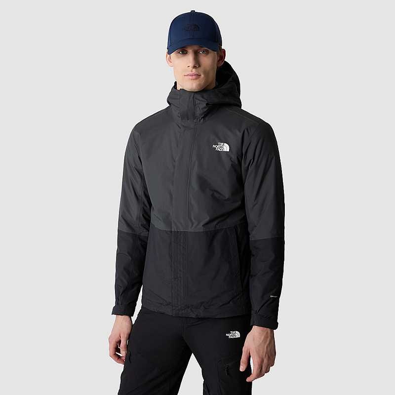 Men\'s The North Face New DryVent™ Synthetic Triclimate 3 In 1 Jackets Grey / Black | Malaysia-0197354