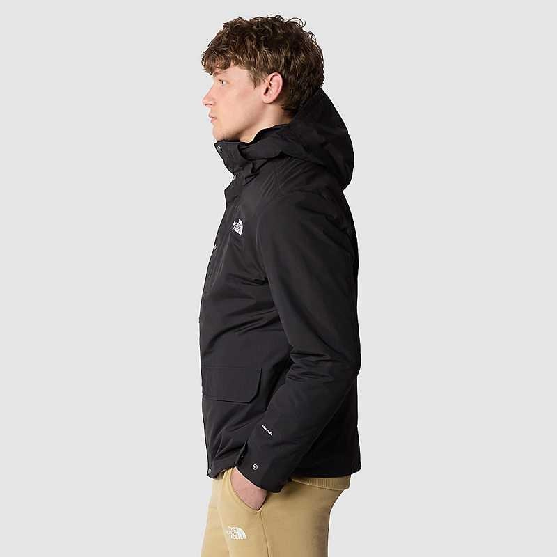 Men's The North Face Pinecroft Triclimate 3 In 1 Jackets Black | Malaysia-2483016