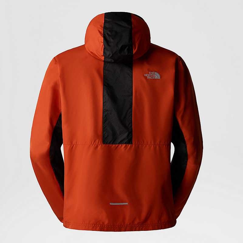 Men's The North Face Run Wind Windbreaker Brown | Malaysia-5163824