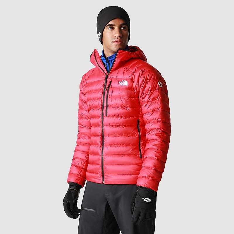 Men\'s The North Face Summit Breithorn Down Jackets Red | Malaysia-5412809