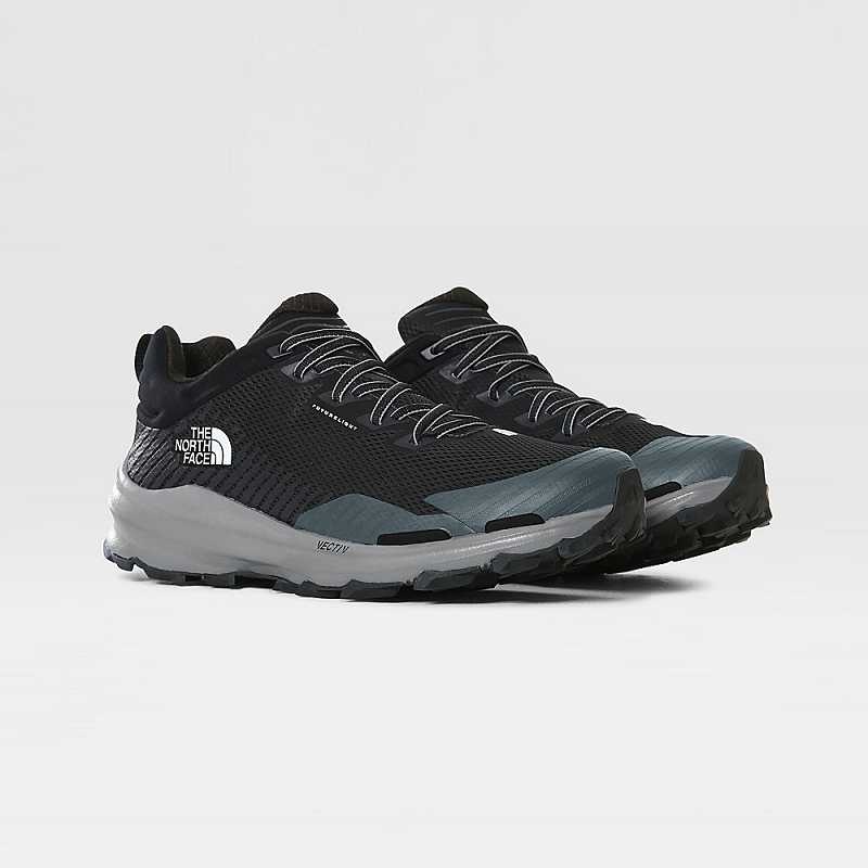 Men's The North Face VECTIV™ Fastpack FUTURELIGHT™ Hiking Shoes Black / Grey | Malaysia-1675923