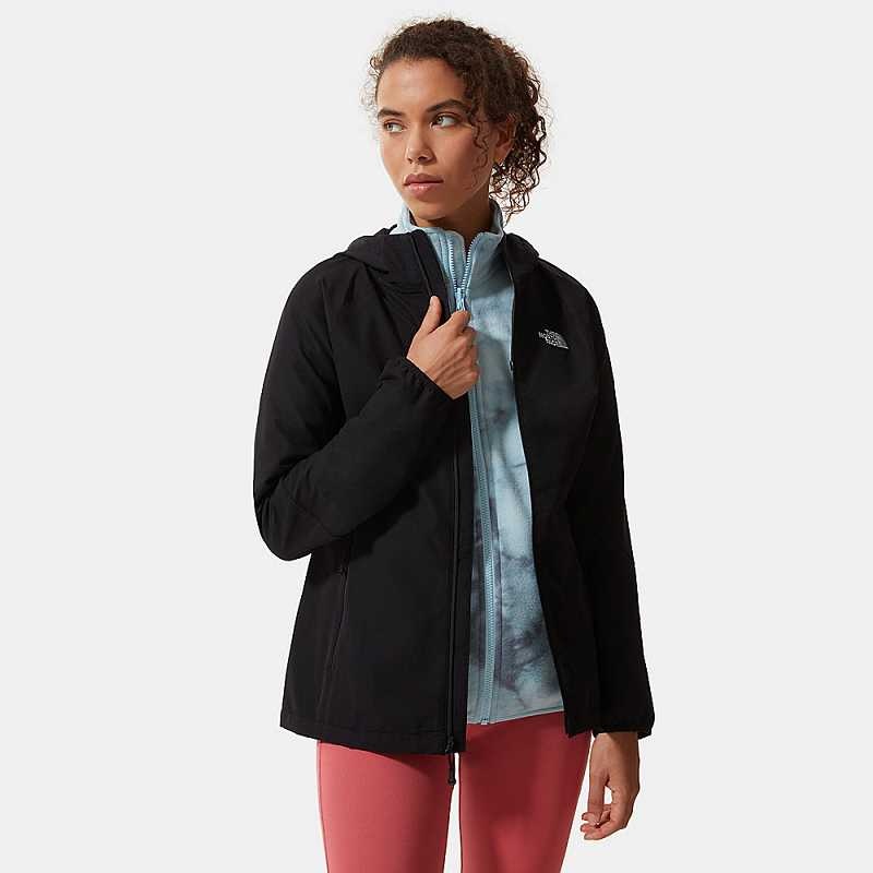 Women's The North Face Apex Nimble Windbreaker Black | Malaysia-6943801