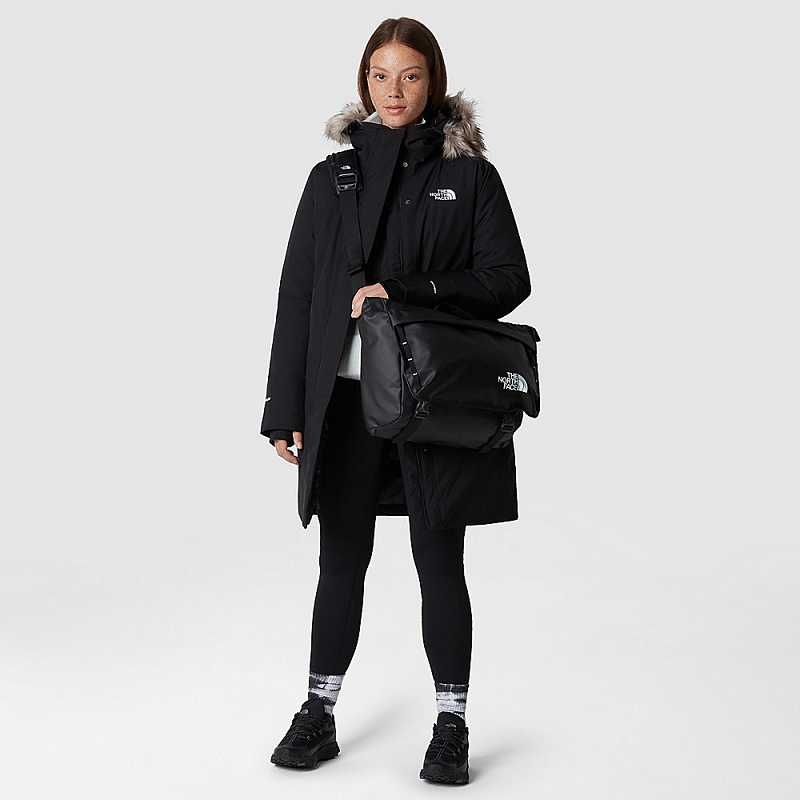 Women's The North Face Arctic Parka Black | Malaysia-4157892