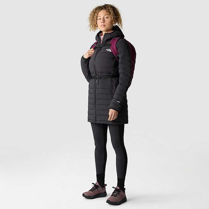 Women's The North Face Belleview Stretch Parka Black | Malaysia-8439207