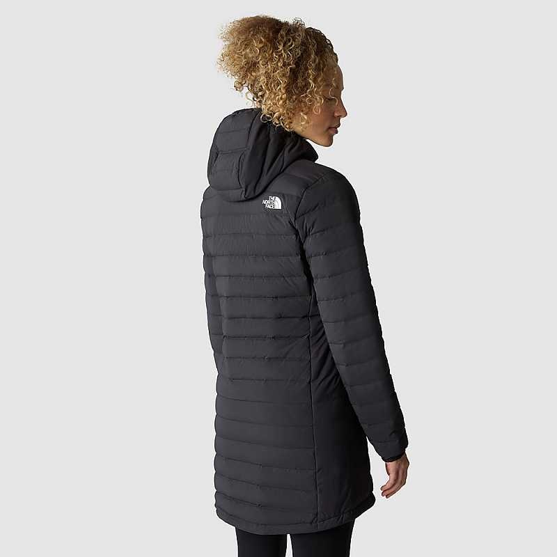 Women's The North Face Belleview Stretch Parka Black | Malaysia-8439207