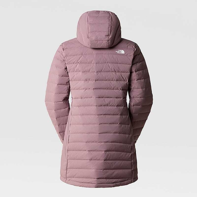 Women's The North Face Belleview Stretch Parka Grey | Malaysia-2634708