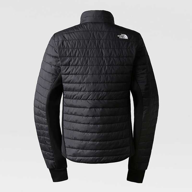 Women's The North Face Canyonlands Down Jackets Black | Malaysia-4130675