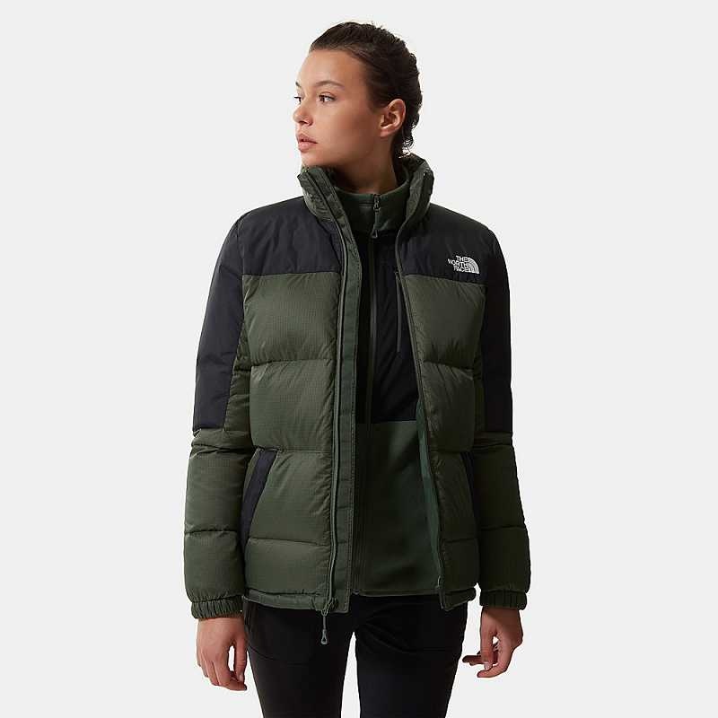 Women's The North Face Diablo Down Jackets Black | Malaysia-8921603