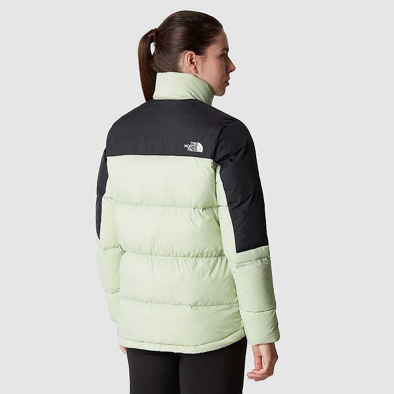 Women's The North Face Diablo Down Jackets Olive / Black | Malaysia-4786253