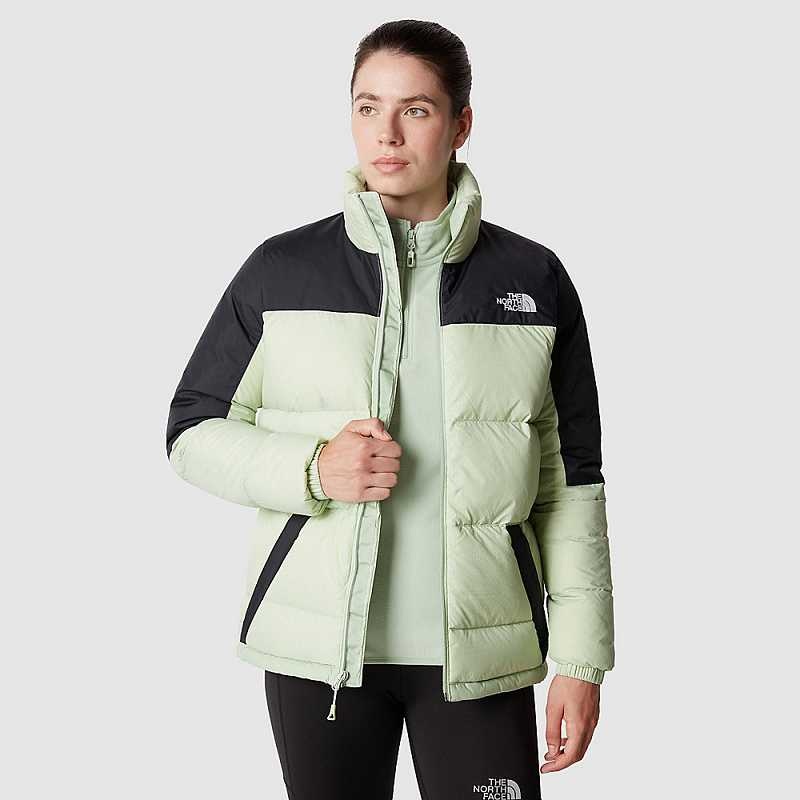 Women's The North Face Diablo Down Jackets Olive / Black | Malaysia-4786253