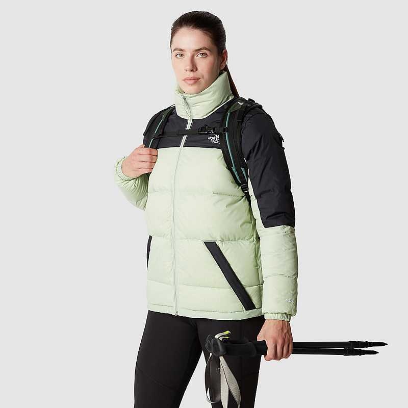 Women's The North Face Diablo Down Jackets Olive / Black | Malaysia-4786253