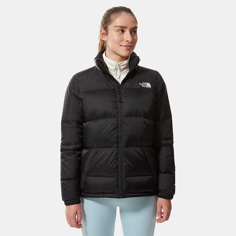 Women's The North Face Diablo Down Jackets Black | Malaysia-7932156