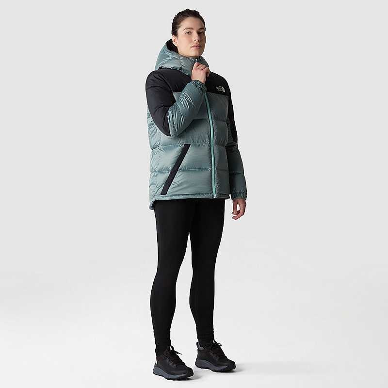 Women's The North Face Diablo Down Jackets Turquoise / Black | Malaysia-6790481