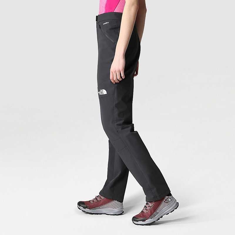 Women's The North Face Diablo Straight Pants Grey | Malaysia-2741983