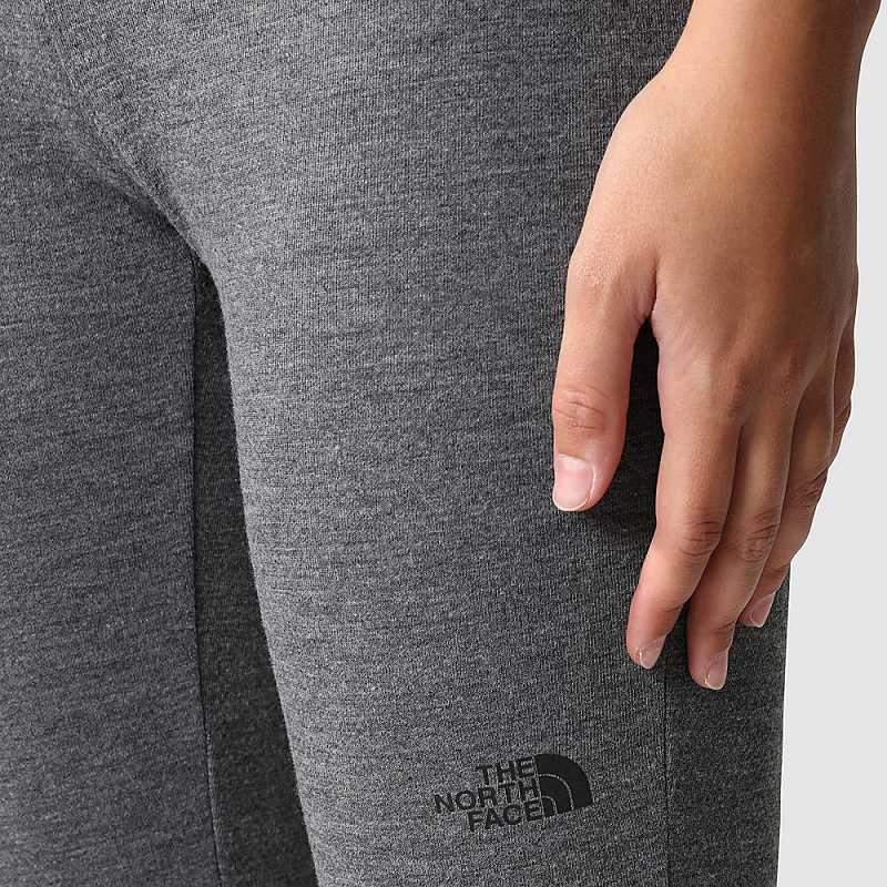 Women's The North Face Easy Leggings Grey / Black | Malaysia-1872950