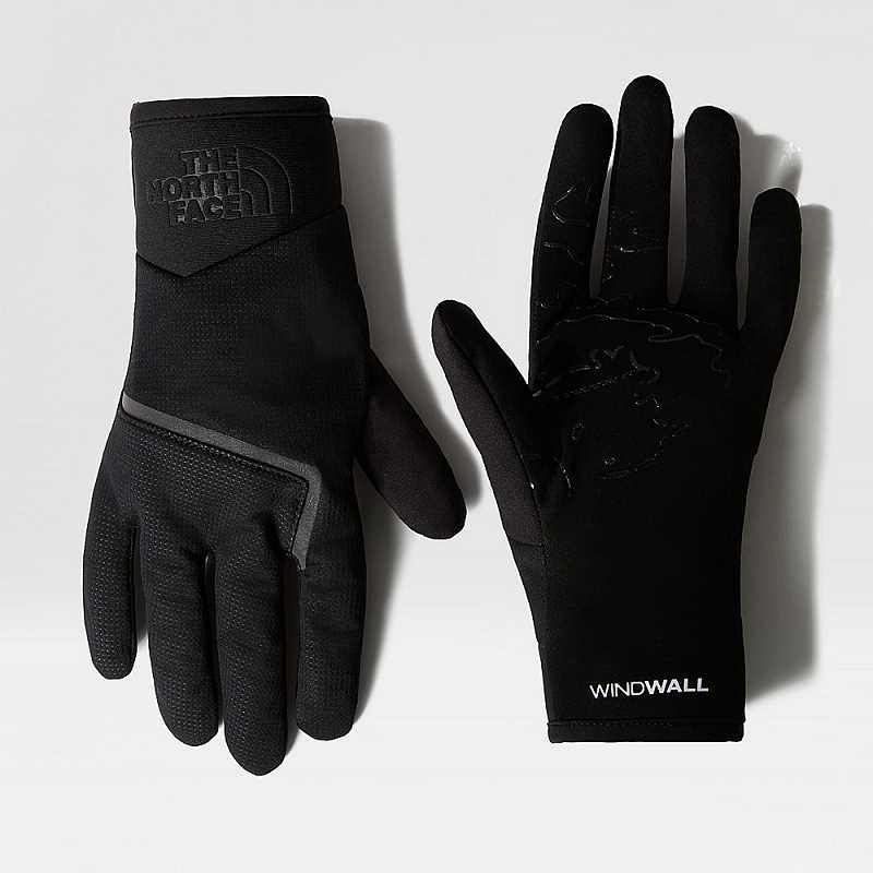 Women\'s The North Face Etip™ CloseFit Gloves Black | Malaysia-5864037