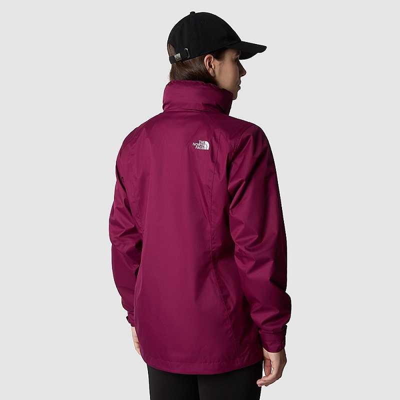 Women's The North Face Evolve II Triclimate® 3 In 1 Jackets Fuchsia / Grey | Malaysia-6851724