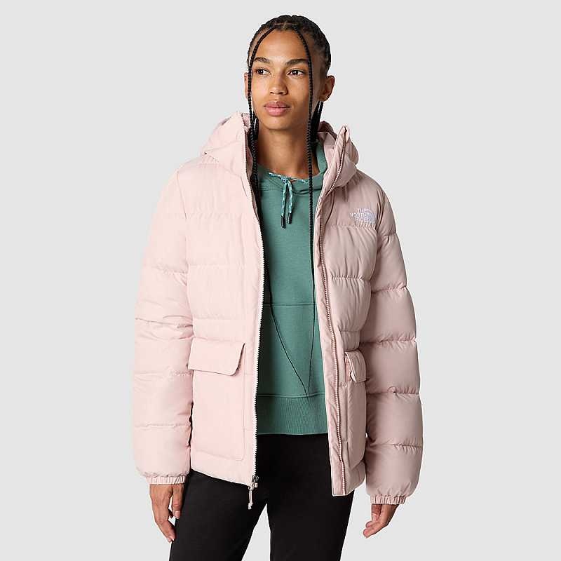 Women's The North Face Gotham Down Jackets Pink | Malaysia-1652978