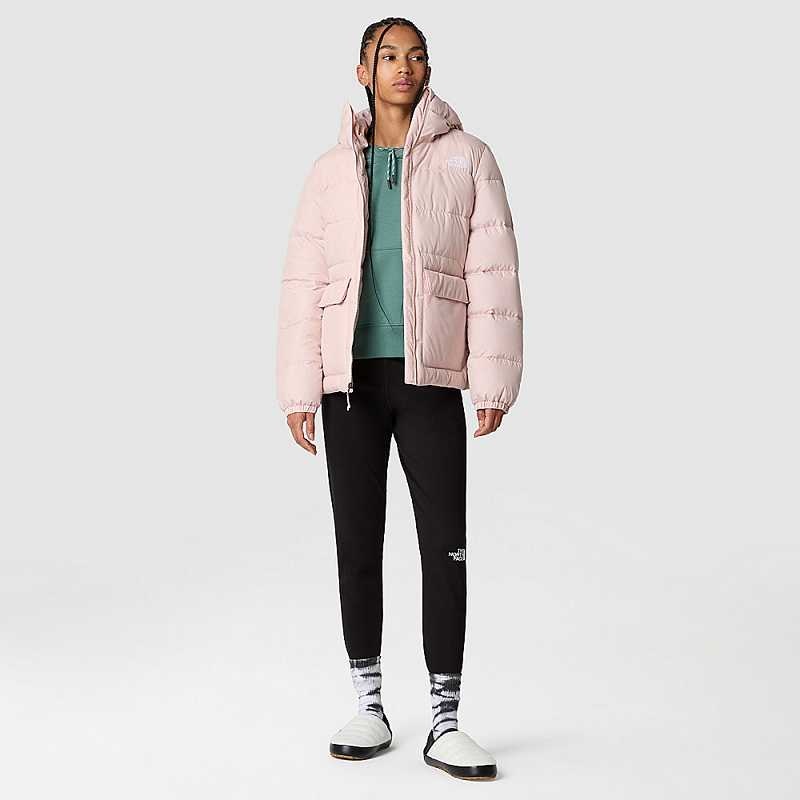 Women's The North Face Gotham Down Jackets Pink | Malaysia-1652978