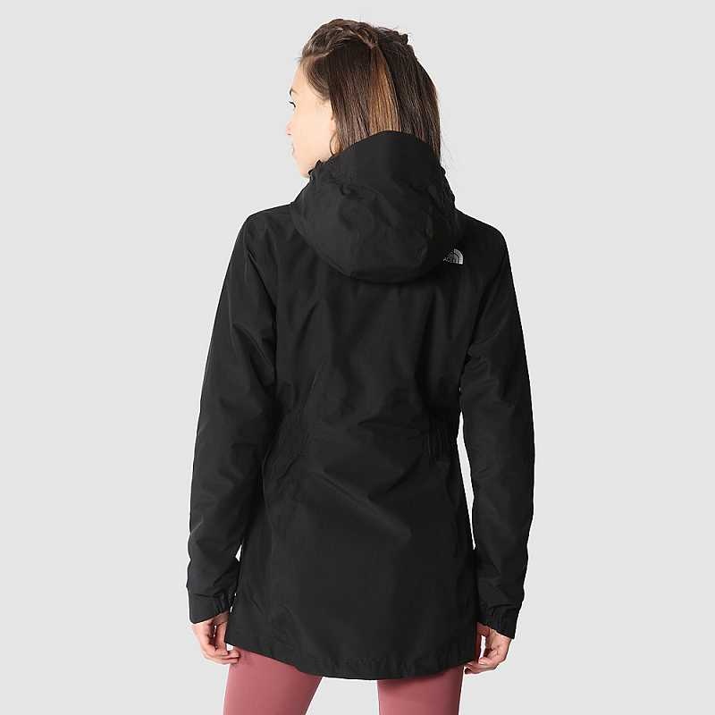 Women's The North Face Hikesteller Parka Black | Malaysia-2147958