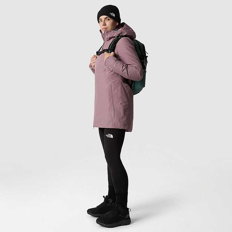 Women's The North Face Hikesteller Parka Grey / Rose | Malaysia-8312560