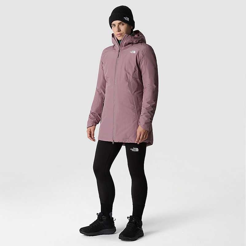 Women's The North Face Hikesteller Parka Grey / Rose | Malaysia-8312560