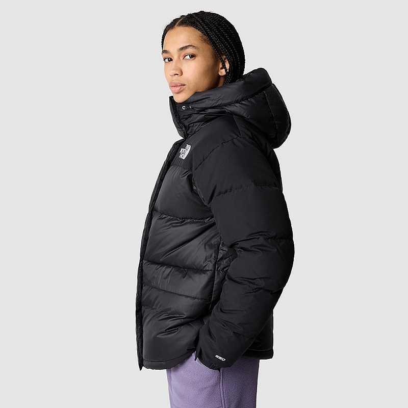 Women's The North Face Himalayan Down Jackets Black | Malaysia-9075123