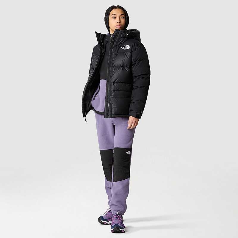 Women's The North Face Himalayan Down Jackets Black | Malaysia-9075123