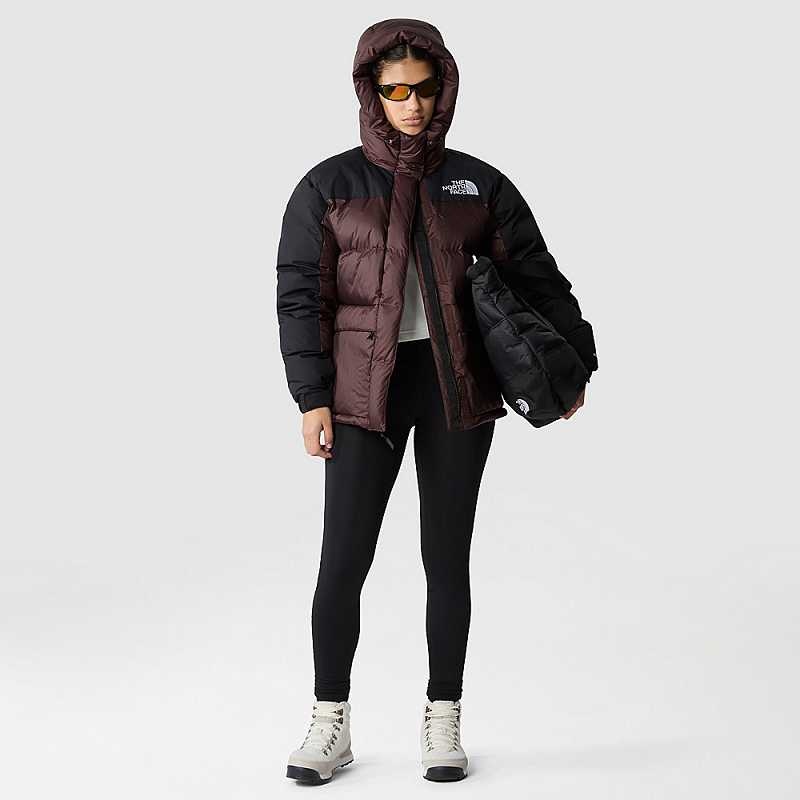 Women's The North Face Himalayan Down Jackets Black Brown / Black | Malaysia-2603457