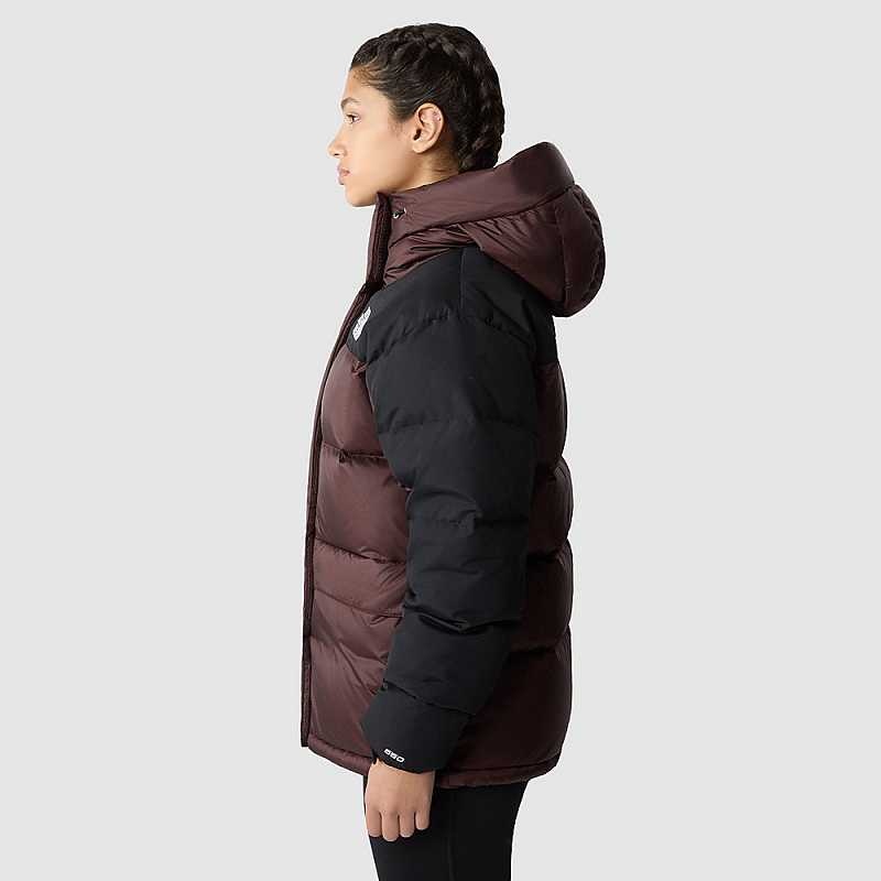 Women's The North Face Himalayan Down Jackets Black Brown / Black | Malaysia-2603457