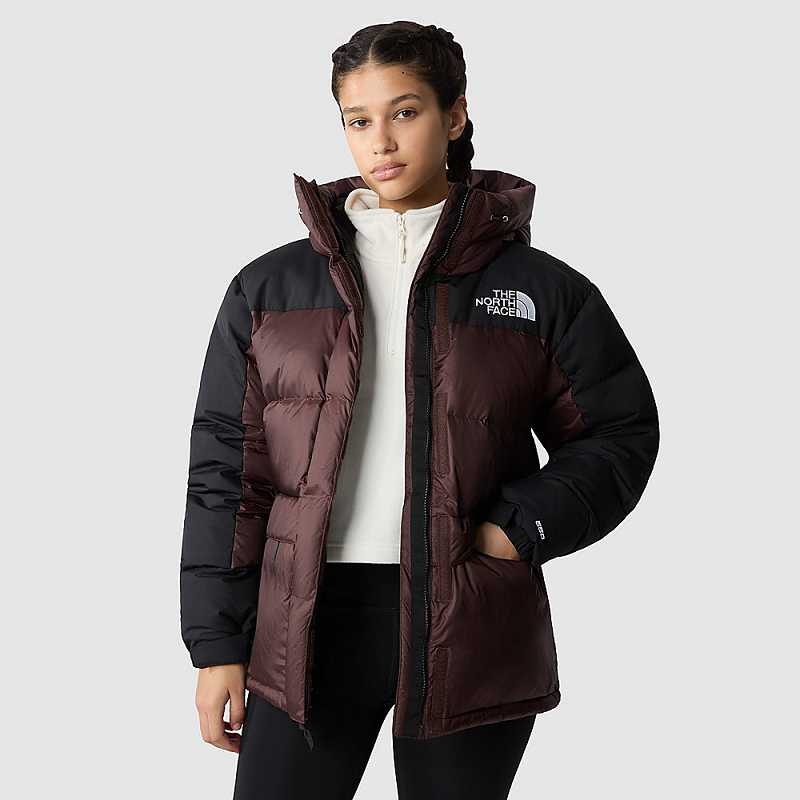 Women's The North Face Himalayan Down Jackets Black Brown / Black | Malaysia-2603457