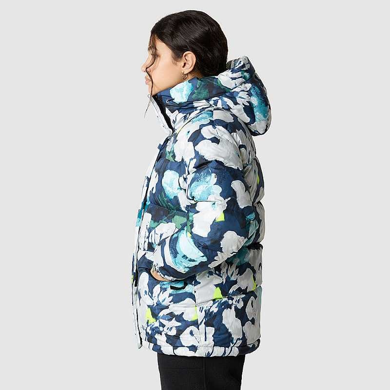 Women's The North Face Himalayan Parka Navy | Malaysia-9718603