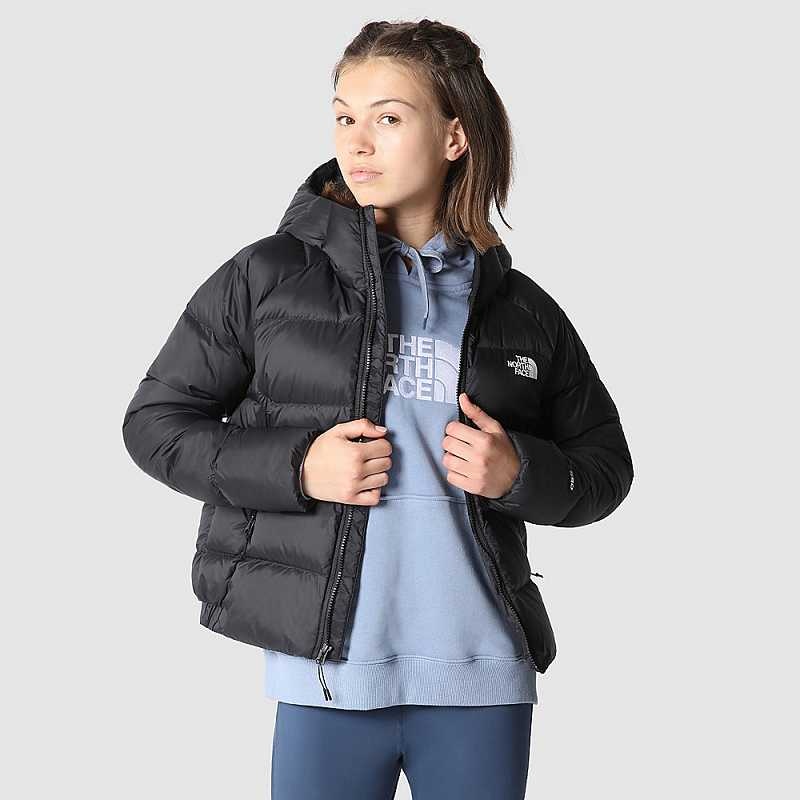 Women's The North Face Hyalite Down Jackets Black | Malaysia-4125376