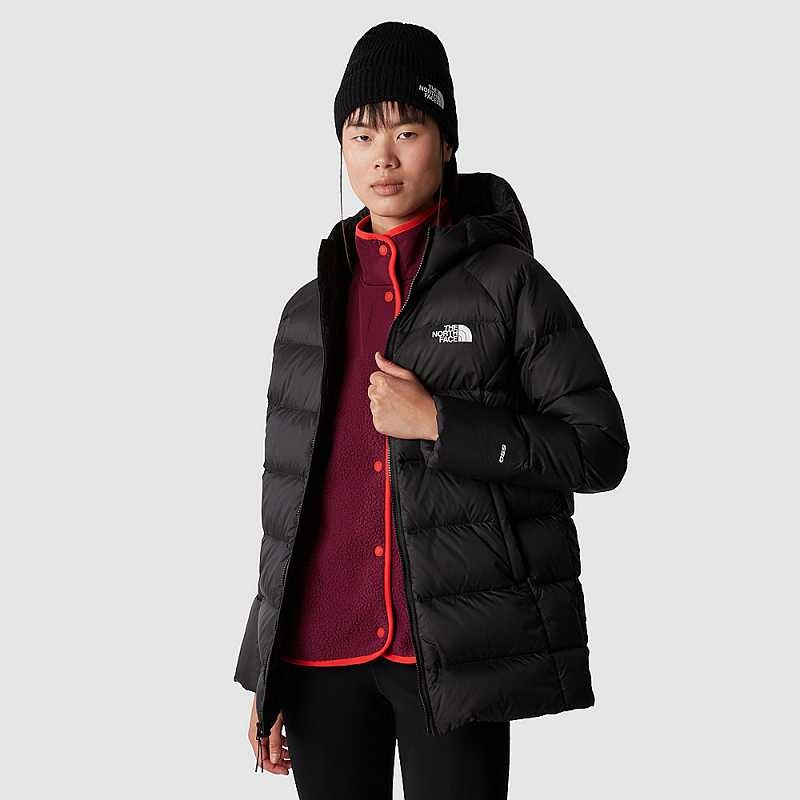 Women's The North Face Hyalite Down Jackets Black | Malaysia-5069472