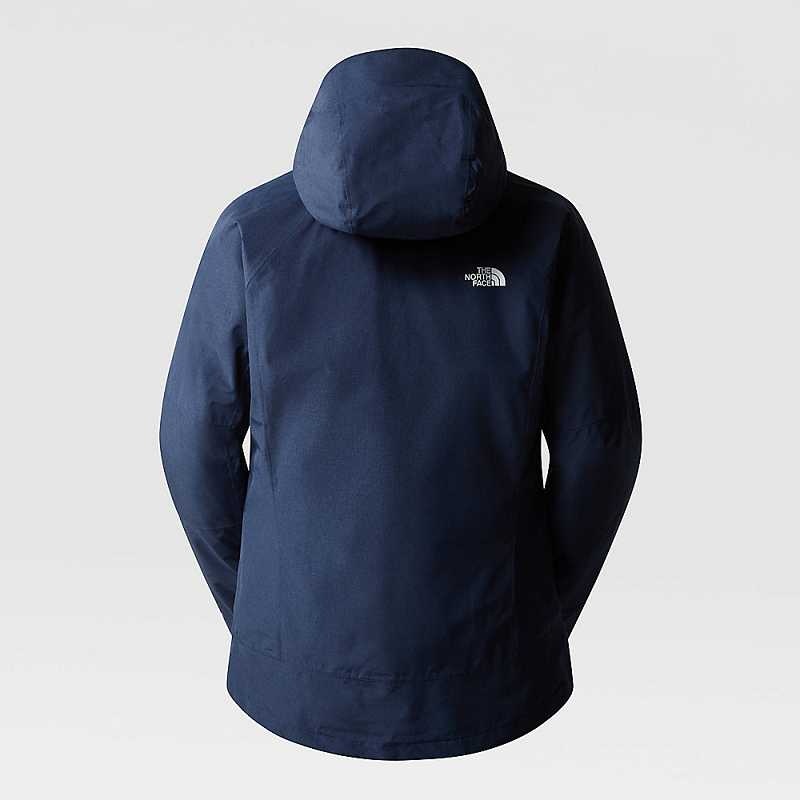 Women's The North Face Inlux Triclimate 3 In 1 Jackets Navy Blue | Malaysia-6381425