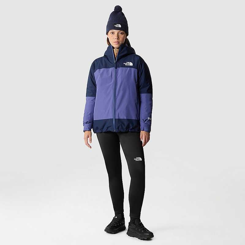 Women's The North Face Mountain Light TriclimateGORE-TEX® 3 In 1 Jackets Blue / Navy | Malaysia-0813652