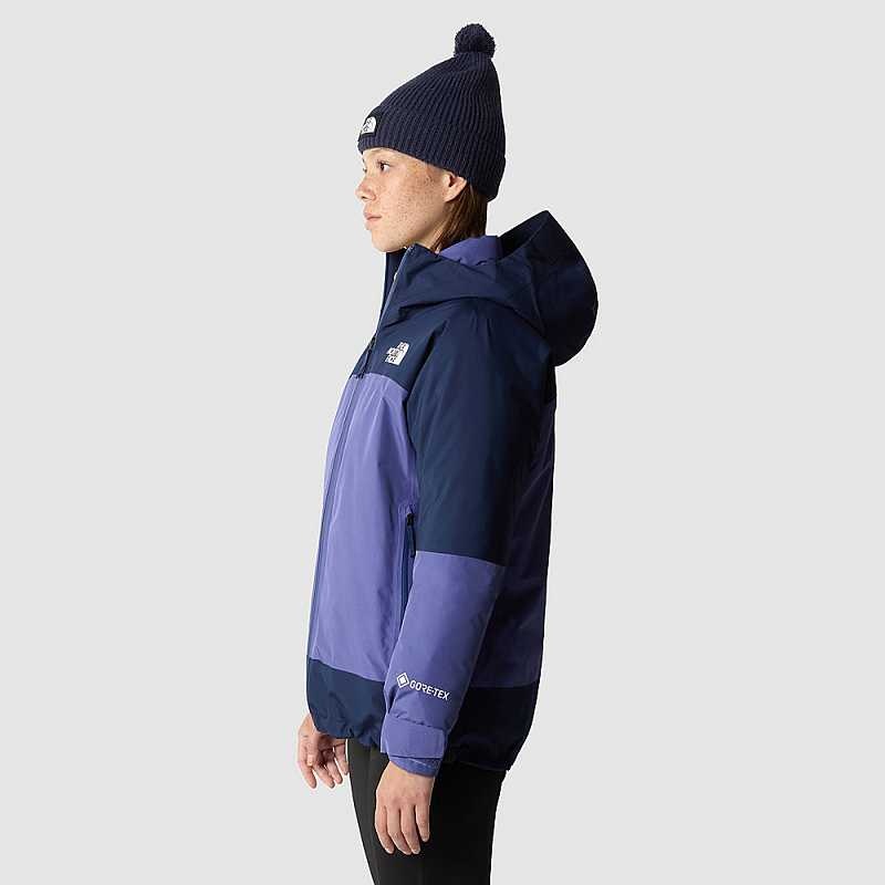 Women's The North Face Mountain Light TriclimateGORE-TEX® 3 In 1 Jackets Blue / Navy | Malaysia-0813652