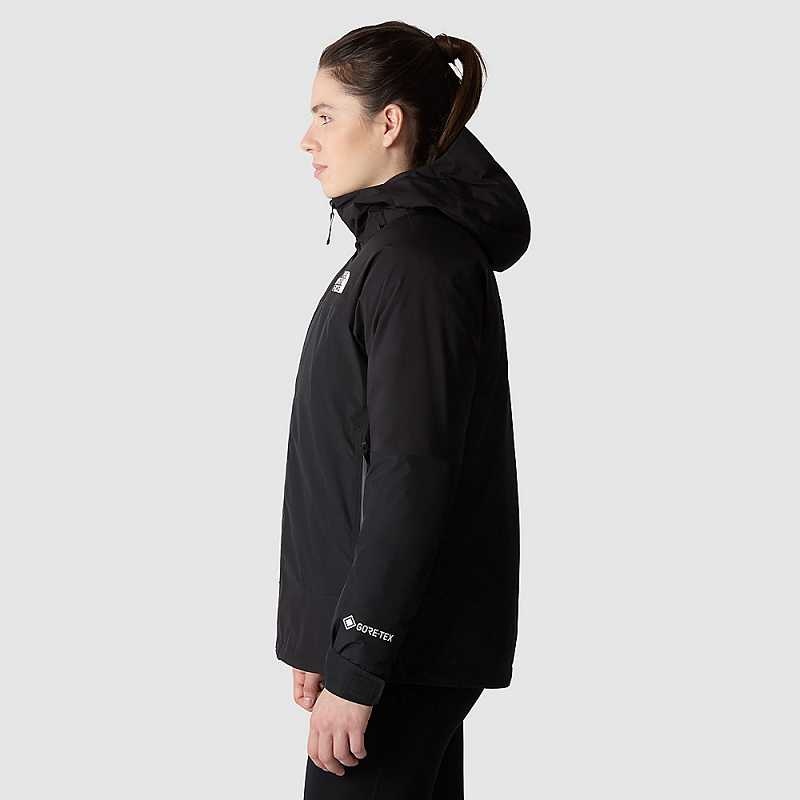 Women's The North Face Mountain Light TriclimateGORE-TEX® 3 In 1 Jackets Black | Malaysia-5486391