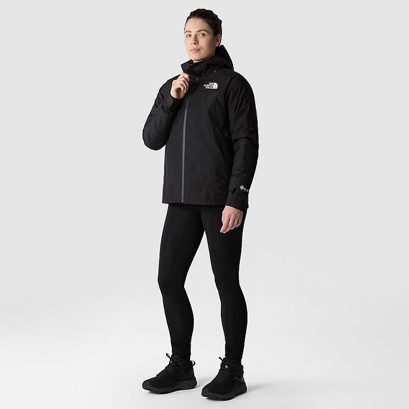 Women's The North Face Mountain Light TriclimateGORE-TEX® 3 In 1 Jackets Black | Malaysia-5486391