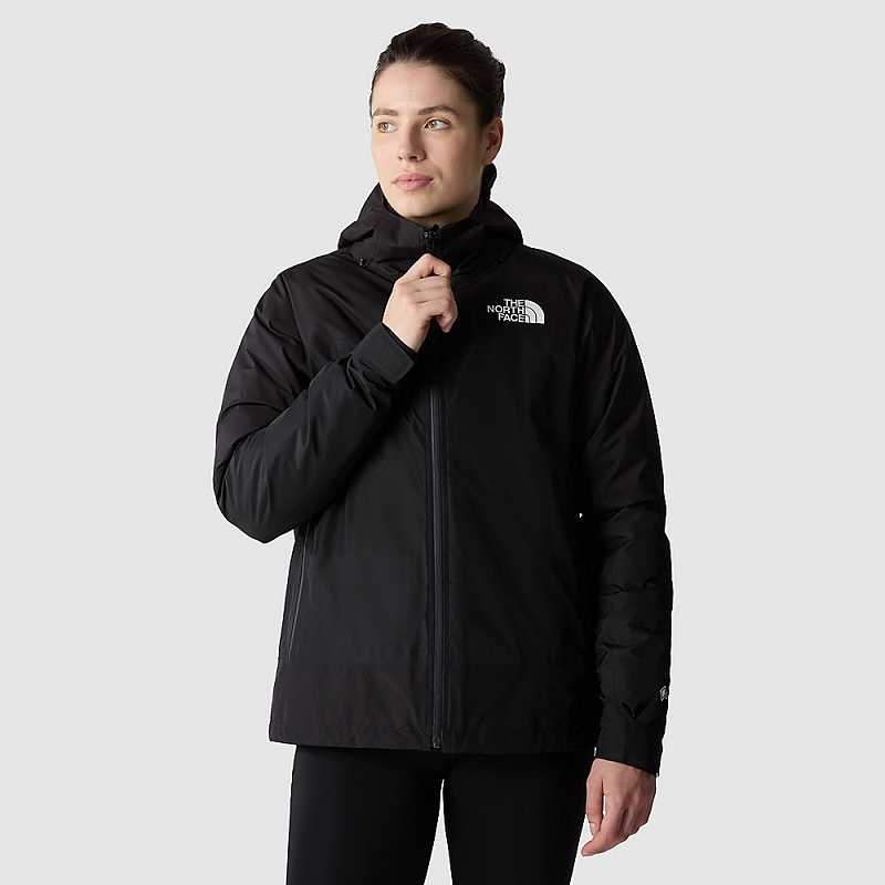 Women\'s The North Face Mountain Light TriclimateGORE-TEX® 3 In 1 Jackets Black | Malaysia-5486391