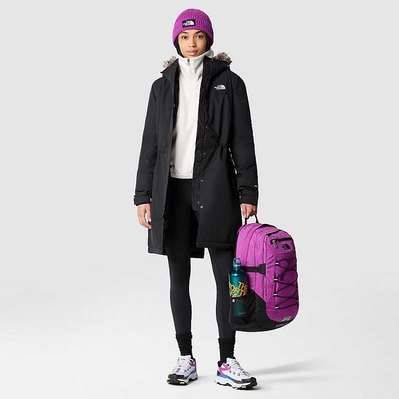 Women's The North Face Recycled Zaneck Parka Black | Malaysia-0427695