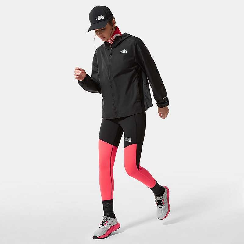 Women's The North Face Run Wind Windbreaker Black | Malaysia-8592607